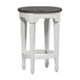 thumbnail image 3 of Home Square 2-Piece Furniture Allyson Park Console Stool Set in White, 3 of 10