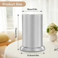 thumbnail image 5 of Countertop Straw Dispenser, Stainless Steel Drink Straw Holder Spoons Forks Chopsticks Storage Cutlery Organizer for Home Bar(S), 5 of 5