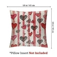 thumbnail image 4 of BANET  Garden Art Throw Pillow Cover Set of 2, Different Flowers Botanical Growth in Abstract Style Romantic Arrangement, Decorative Square Covers for Couch Bed &amp; Sofa, Beige Slate Blue 12x12in, 4 of 7