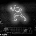 thumbnail image 2 of C-CRAFT Man Boxing Neon Led Light Wall Art for Sport Boxing Club Decor, 2 of 4