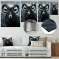 thumbnail image 4 of Designart "Majestic Ibex Brown Horns in the Wilderness I" Other Animals Metal Wall Art, 4 of 5