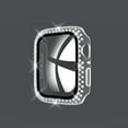 thumbnail image 1 of Sparkle Protect Exquisite Bling Snap-on Case with 0.3mm Tempered Glass Screen Protector for Apple Watch 45mm - Unmatched Glamour, Style, Elegance, 1 of 8