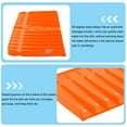 thumbnail image 3 of Unique Bargains Kitchen Sink Splash Guard, 14.5' x 5.3' Silicone Faucet Water Catcher Mat for Kitchen Bathroom Countertop Orange, 3 of 5