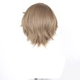 thumbnail image 3 of Peluca para cosplay Honkais Stars Rails, ribetes, pelo corto, Yang, 3 of 3