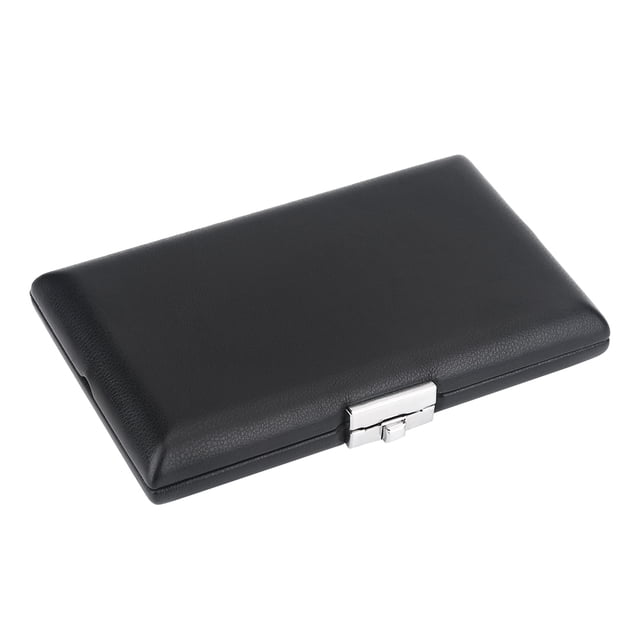 Wchiuoe PU Leather Bassoon Reed Case, Easy To Clean Bassoon Reeds Case, Black Nice Texture Of Touching For Containing Reeds Bassoon Lovers