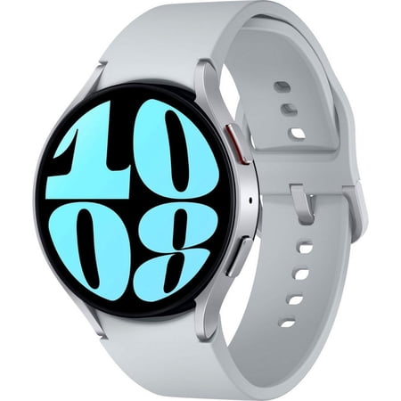 Restored Samsung Galaxy Watch6 Aluminum Smartwatch 44mm LTE Silver Wi-Fi 2.4GH & 5GHz SM-R945UZSAXAA (Refurbished)