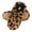Leopard, variant on Jessica Simpson Girls Plush Fleece Lined Slipper Socks with Anti-Slip Sole