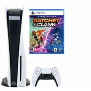 Sony PlayStation_PS5 Gaming Console(Disc Version) with Ratchet & Clank: Rift Apart Game Bundle