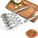thumbnail image 2 of 5 Wheel Pastry Cutter Stainless Pizza Slicer Multi-Round Dough Cutter Roller, 2 of 5