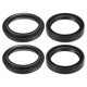 thumbnail image 1 of Unique Bargains 1PC 48mmx61mmx11mm Conjunto de sellos de aceite y polvo para la horquilla delantera de motocicleta para YAMAHA FJR1300 2003-2005 en negro, 1 of 6