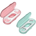 thumbnail image 1 of LIAMOSS Portable Dental Floss Picks 2 Case-Professional No Shred Floss Sticks-Perfect for Travel Clean Teeth Tools-Ultra Small Portable Palm Sized Floss Organized, 1 of 7