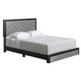 thumbnail image 2 of Boyd Sleep ARPBBG203DB Adrian Faux Leather Upholstered Platform Bed, 2 of 5