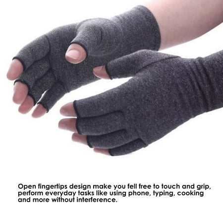 1 Pair Arthritis Gloves Unisex Arthritic Joint Pain Relief Hand Compression Gloves for Rheumatoid & (Best Pain Medication For Hip Osteoarthritis)