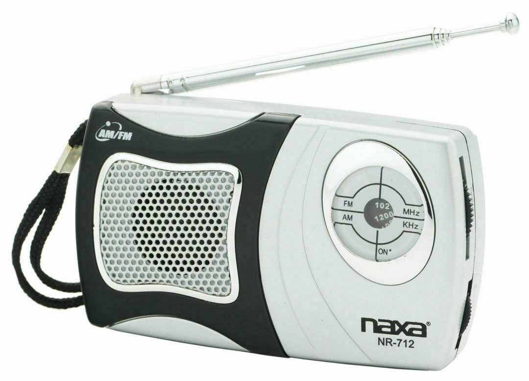 Naxa AM/FM Portable Mini Pocket Radio w/ Built-In Speaker - image 1 of 1