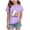D4-Purple, variant on CAUYDY Kids T-Shirts Halloween Cartoon Ghost Printed Short Sleeve Tops for Girls Casual Fall Shirts Purple Sizes 7-8 Years