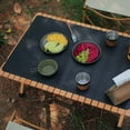 thumbnail image 4 of Outdoor Camping Table Mats Waterproof Oil-Proof Washable Leather Foldable Roll DesXL4745, 4 of 6