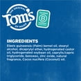 thumbnail image 6 of Tom's of Maine Natural Strength Plastic-Free Aluminum-Free Deodorant, Coconut Lavender, 2 oz., 6 of 8
