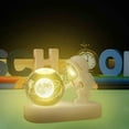 thumbnail image 4 of PATLOLLAV 3D Astronaut Push Crystal Ball Night Light,Galaxy Crystal Ball with Warm Light, USB Power Supply To Keep Warm Bedside Light,Bedroom Light as a Birthday Gift, 4 of 5