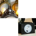 thumbnail image 4 of Vintage Clock-Style LED Lantern, Battery Operated Flameless Candle Light with Handle for Tabletop, Patio & Wedding Decor, 4 of 7
