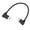 0.3m, variant on 90 Degree Angled Type C Male to Male Cable 10Gbps Data Transmission Right Angled USB Charging Wire for