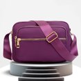 thumbnail image 1 of Bolso Bandolera Bolso Cruzado Para Mujer, Correas Ajustables, Bolso De Hombro, Bolso Femenino (Púrpura), 1 of 8