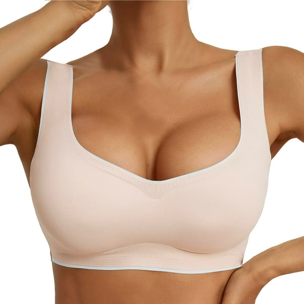 Aayomet Bras for Large Breasts Bra Sticky Bra Underwear Women