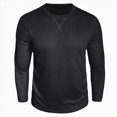 thumbnail image 2 of ZIXKCGDSE Shirts for Men Crew Neck Stretch Athletic T Shirts Lightweight Comfortable Gym Top Size XL, 2 of 4