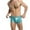 Light blue, variant on HUPOM Mens Underwear Boxer Briefs Male Thongs Medium waist Elastic Waist Solid Boxer Briefs Red M