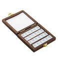 thumbnail image 4 of Paleta de acuarela vacía con área de mezcla Caja de paleta de pintura de acuarela portátil CON 24 Rejillas Blancas, 4 of 8