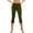 Army Green, variant on Jesvior Women'S High Waisted Wide Leg Capri Pants Casual Yoga Trousers with Pockets Drawstring Lounge Palazzo for Beach Work Office
