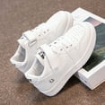 thumbnail image 3 of Zapatillas de deporte para niños, primavera y otoño, cómodas, transpirables, blancas, de una sola capa, para niñas, deportivas, informales, para niños, 3 of 6
