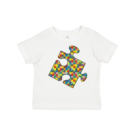 

Inktastic Jigsaw Patterned Jigsaw Piece Boys or Girls Toddler T-Shirt