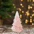 thumbnail image 4 of AuroraX Crystal Christmas Decoration Bohemian Pink Resin Small Figurines Decorative Neutral Christmas Trees for Birthday Gifts,Indoor Decor, 4 of 5