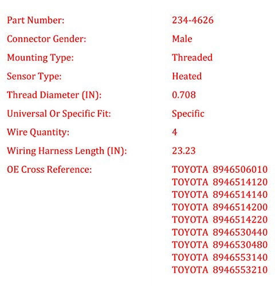 Oxygen Sensor