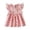 R/Pink139, variant on Vividxx Girls Dresses Girl Summer Fly Sleeve Plaid Pattern Dress Summer Light Casual Dress Leisure