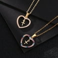thumbnail image 2 of Cross Pendant Necklace for Women Color Zircon for Women Jewelry Valentines Day, 2 of 7