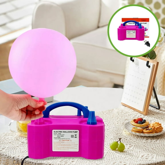 HongHeng Electronic Air Pump Air Filling Device Air Inflating Pump Double Hole Automatic Inflating Device Filling Device Wedding Air Fillin