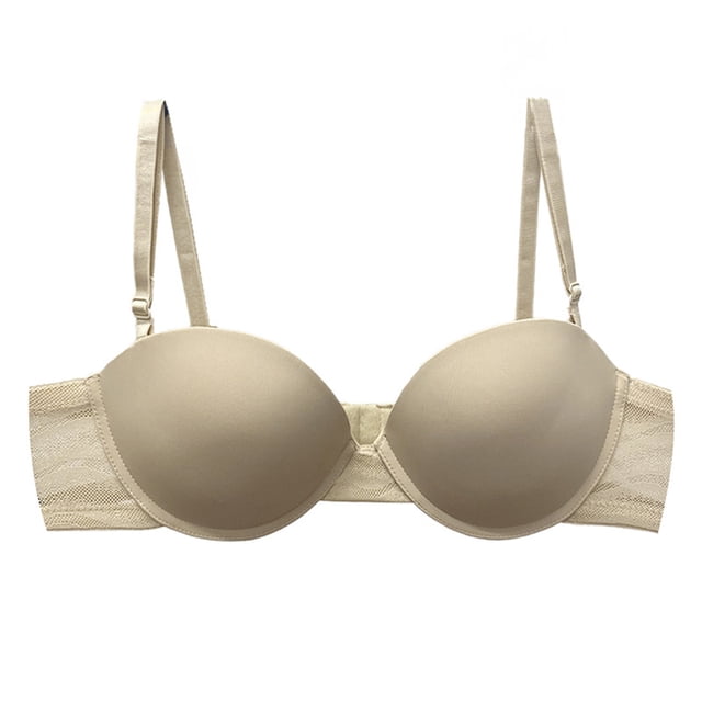Brassiere Strapless Berlei para Dama, con Encaje en Espalda Beige 34B