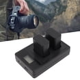 thumbnail image 1 of Camera Battery Charging Kit, 7.2V 1850mAh NP FW50 Camera Battery Dual USB Port  for ILCE 5000 6500 7M2, 1 of 8