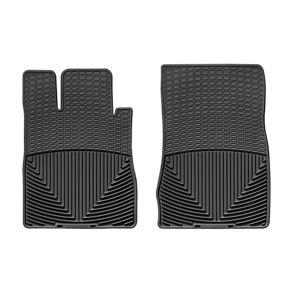 WeatherTech All-Weather Floor Mats compatible with Mercedes S-Class, C 36 AMG, CL 55 AMG, E-Class, E 55 AMG, 450SLC - 1st Row (Driver & Passenger), Black