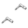 thumbnail image 3 of Guardoinrt 6.35mm Right Angle for Jack 1/4 Inch Mono Microphone Terminal Adapter Connector Replacing Parts Stringed Equipment Supplies Normal 2Set, 3 of 6