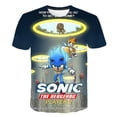 thumbnail image 5 of Sonic The Hedgehog Anime Harajuku 3D Camiseta con impresión digital Camisetas de verano para hombre y mujer Disfraces de cosplay para niños Camisetas Tops, 5 of 5