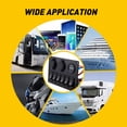 thumbnail image 6 of 6 Gang Marine Boat Rocker Switch Panel, 12V Waterproof RV Led Switch Panel for Car Truck Marine Boat, 6 of 8