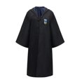 thumbnail image 3 of Capa para niños adultos, disfraz de Halloween, conjunto de sombrero, corbata y bufanda de la Escuela Harris de Magia y Hechicería, 3 of 5