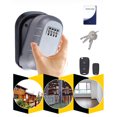 thumbnail image 2 of Key Lock Box Wall Mounted Key Storage Secret Box 4 Digit Combination Password Security Code Lock Deposit Box, 2 of 9