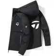 thumbnail image 3 of Sudadera con capucha de ciclismo para hombre y mujer, nueva moda de otoño, resistente al viento, manga larga, para deportes al aire libre, tenis, chaqueta de béisbol, 3 of 5