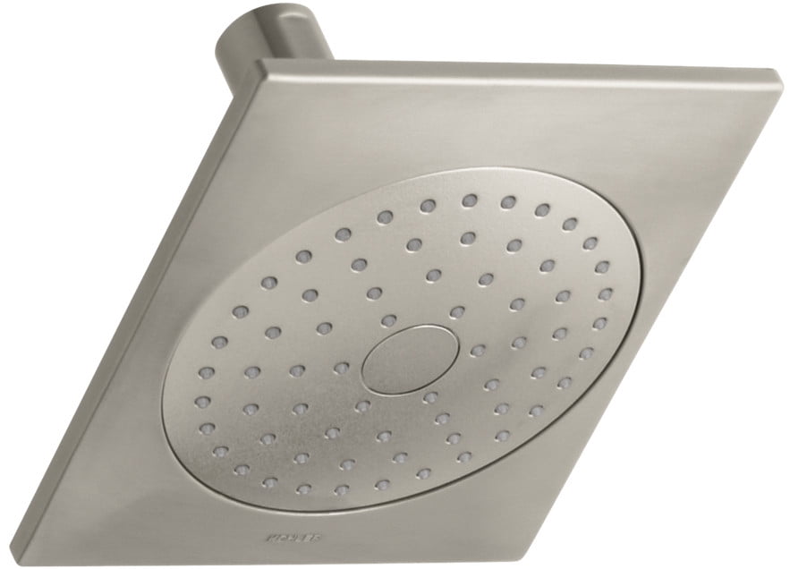 KOHLER K-14786-BN Duschkopf 'Loure' – Mit Katalyst-Technologie, 1,75 GPM, Gebürstetes Nickel (Brushed Nickel)