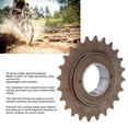 thumbnail image 3 of Single Speed Bike Freewheel, 24T Bicycle Single Speed Flywheel Steel Internal Thread Smooth Rotation  for Cycling, 3 of 7