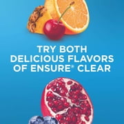 (عبوة من 3 قطع) مشروب Ensure Clear Nutrition، خالٍ من الدهون، بنكهة الفواكه المختلطة، 10 أونصات سائلة، عبوة من 12 قطعة