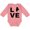 Mauve, variant on Inktastic Love Maine Boys or Girls Long Sleeve Baby Bodysuit